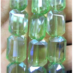chinese crystal glass bead, faceted, approx 13x18mm, 18pcs per st [GSICC275]