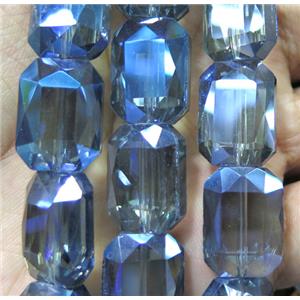 chinese crystal glass bead, faceted, approx 13x18mm, 18pcs per st [GSICC278]