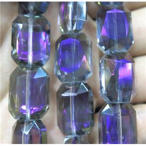 chinese crystal glass bead, faceted, approx 13x18mm, 18pcs per st [GSICC280]