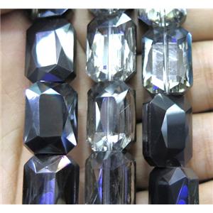 chinese crystal glass bead, faceted, approx 13x18mm, 18pcs per st [GSICC282]