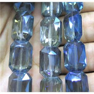 chinese crystal glass bead, faceted, approx 13x18mm, 18pcs per st [GSICC283]