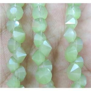 chinese crystal glass bead, diamondoid, approx 6mm dia, 100pcs per st [GSICC369]