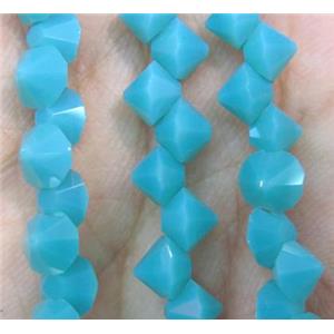 chinese crystal glass bead, diamondoid, approx 6mm dia, 100pcs per st [GSICC375]