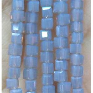 chinese crystal glass bead, faceted cube, approx 2x2x2mm, 200pcs per st [GSICC388]