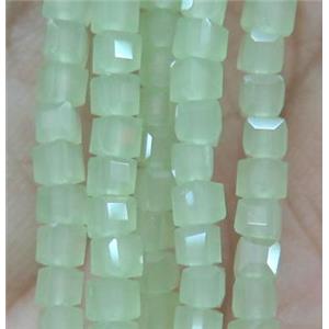 chinese crystal glass bead, faceted cube, approx 2x2x2mm, 200pcs per st [GSICC389]