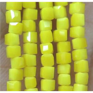chinese crystal glass bead, faceted cube, approx 2x2x2mm, 200pcs per st [GSICC399]