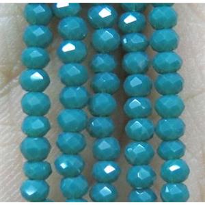 chinese crystal glass bead, faceted rondelle, approx 2mm, 200pcs per st [GSICC403]