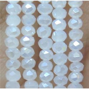 chinese crystal glass bead, faceted rondelle, approx 2mm, 200pcs per st [GSICC407]