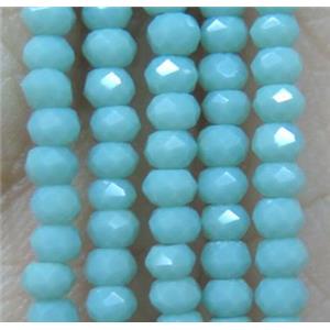 chinese crystal glass bead, faceted rondelle, approx 2mm, 200pcs per st [GSICC416]