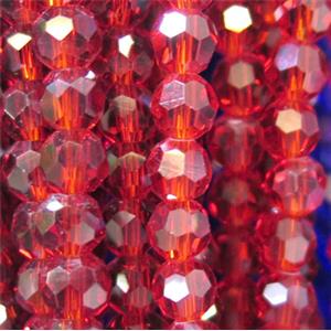 chinese crystal bead, faceted round, approx 4mm dia, 100pcs per st [GSICC447]