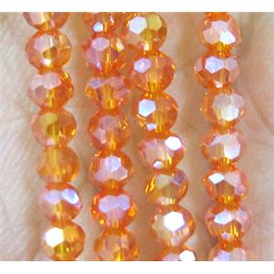 chinese crystal bead, faceted round, approx 4mm dia, 100pcs per st [GSICC460]