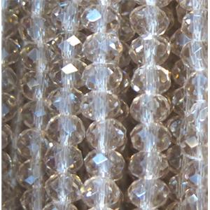Chinese crystal bead, faceted rondelle, approx 3x4mm, 150 pcs per st [GSICC472-4MM]