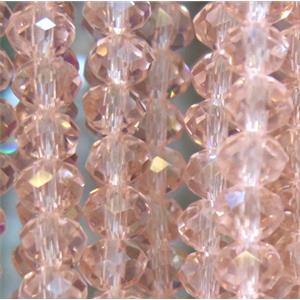 chinese crystal bead, faceted rondelle, approx 4x6mm. 100 pcs per st [GSICC473-6MM]