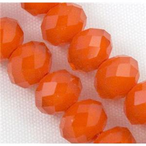 glass crystal bead, faceted wheel, approx 6mm, 90pcs per st [GSICC49-6MM]