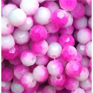 chinese crystal glass bead, faceted round, approx 6mm dia, 100pcs per st [GSICC528]