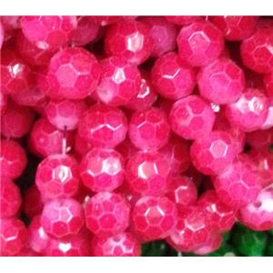 chinese crystal glass bead, faceted round, approx 6mm dia, 100pcs per st [GSICC530]