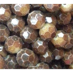 chinese crystal glass bead, faceted round, approx 6mm dia, 100pcs per st [GSICC532]