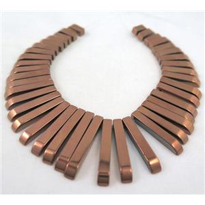 Hematite pendant for jewelry, no-Magnetic, brown electroplated, approx 12-30mm [HBOS164]