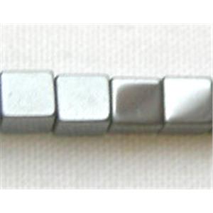 Black Hematite Cube Beads, 3x3x3mm, 135beads per st [HMCBL3MM]