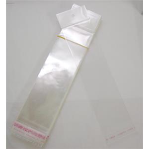 Clear Self Adhesive Seal Plastic nylon Bags, 8x30cm [JBAGPS005]