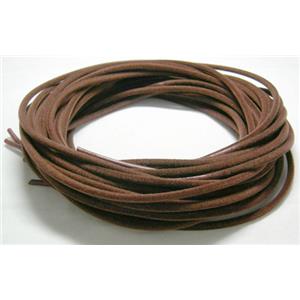 Jewelry Binding Wool Wire, coffee, 3mm diameter [JBWWL004]