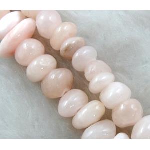 Erose jade bead, Dye chips, stabile, approx 5-10mm, 36 inch length [JDER34]