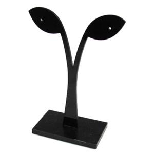 Black Jewelry Earring Display Carrier, 1set(3pcs):6.5x8.5cm, 6.5x10cm, 6.5x11cm [JDIS07]