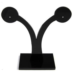 Black Jewelry Earring Display Carrier, 1set(3pcs): 8x8cm, 8x10cm, 8x12cm [JDIS16]