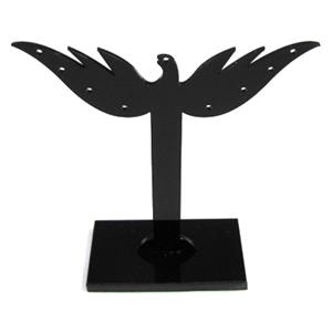 Black Jewelry Earring Display Carrier, 1set(3pcs): 8x7.5cm, 8x9cm, 8x11cm [JDIS30]