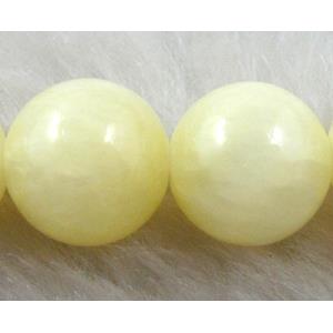 Round Jade gemstone, dye, stabile, 8mm dia, 48pcs per st [JDRD302-8MM]