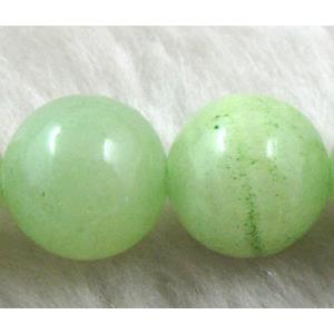 Round Jade gemstone, dye, stabile, 10mm dia, 38pcs per st [JDRD331-10MM]