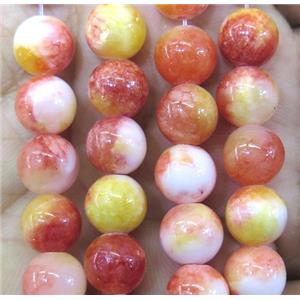 Persia jade bead, round, stabile, 8mm dia, approx 49pcs per st [JDRD340-8MM]