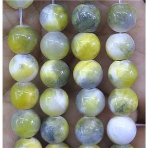 Persia jade bead, round, stabile, 8mm dia, approx 49pcs per st [JDRD342-8MM]