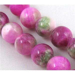 Persia jade bead, round, stabile, 14mm dia, approx 28pcs per st [JDRD350-14MM]