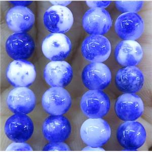 Persia jade bead, round, stabile, 14mm dia, approx 28pcs per st [JDRD353-14MM]
