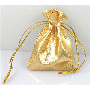Organza bag, gold, 10x12cm [JPB11-10X12CM]