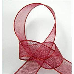 Organza Ribbon Cord, 9mm wide [JTORG01C048-9MM]