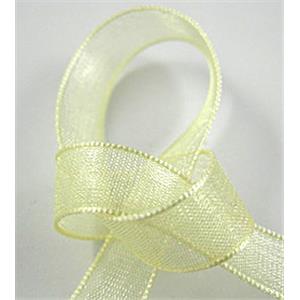 Organza Ribbon Cord, 9mm wide [JTORG01C084-9MM]