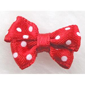 bowknot, Ribbon butterfly flower, red, 16x25mm [JTRFP03C04]