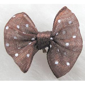 bowknot, Organza butterfly flower, 22x25mm [JTRFP04C07]