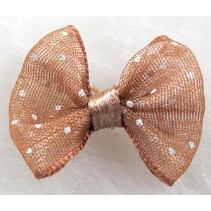 bowknot, Organza butterfly flower, 22x25mm [JTRFP04C10]