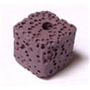Lava bead, Cube, 8x8x9mm, 43pcs per st [LAC01C16-8X8X9MM]