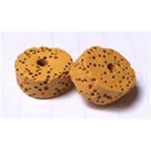 Lava beads, coin, 15x8mm,45pcs per st [LAC03C13]