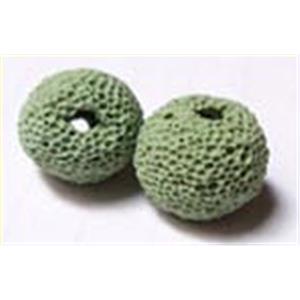 Lava bead, round, 14x13mm,26pcs per st [LAC04C15]
