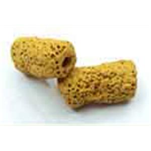 Lava bead, Tube, 11x21mm, 19pcs per st [LAC07C13]