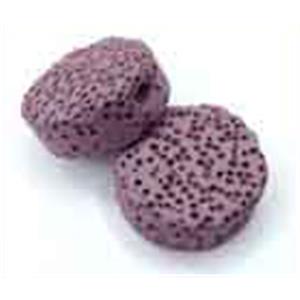 Lava bead, coin, 15x8mm, 26pcs per st [LAC08C16-15X8MM]