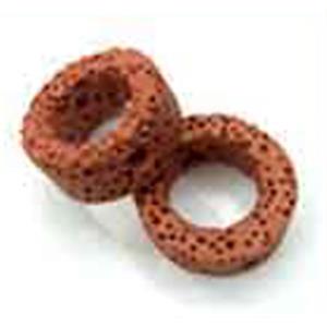 Lava bead, rondelle, 15x8mm, 26pcs per st [LAC09C12-15X8MM]