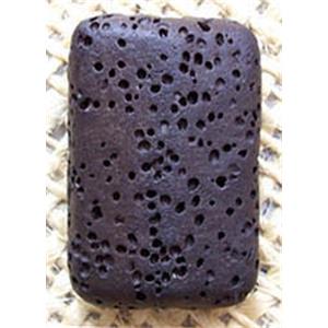 lava bead, square, 28x19x8mm,14pcs per st, color code:19 [LAC16-19]