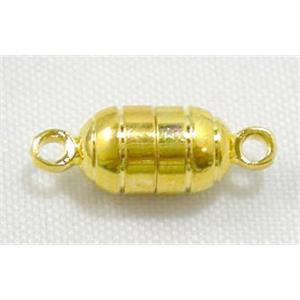Gold Plated Magnetic Clasp, 5.5x15.5mm [MGC007GP]