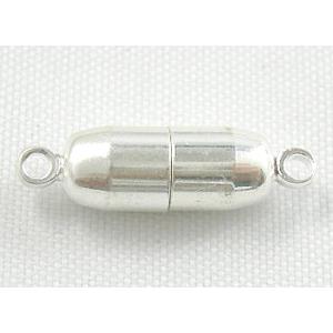 Silver Plated Magnetic Clasp, 5x18mm [MGC014SP]